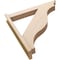 Ekena Millwork 5 1/2-in W x 34-in D x 34-in H Funston Trad Rough Cedar Woodgrain TimberThane Outlooker, Primed Tan OUTUR055X34X34FST04RCPR - alternate 2
